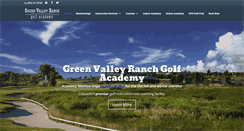 Desktop Screenshot of gvrgolfacademy.com